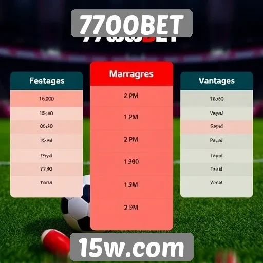 Comparação entre 7700BET e outros sites de apostas